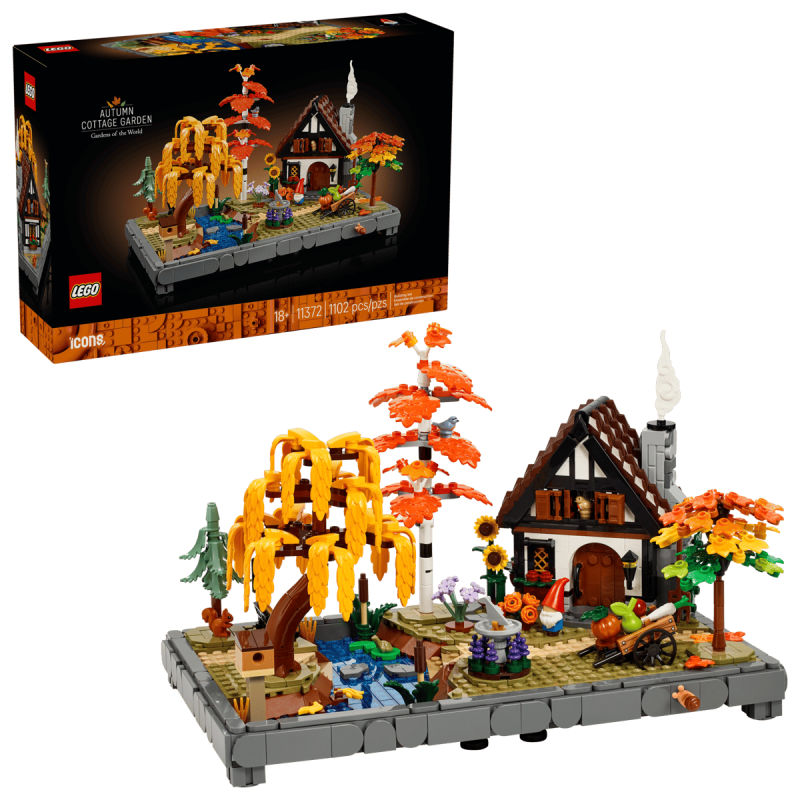 LEGO Icons Jardín Rural Otoñal 11372