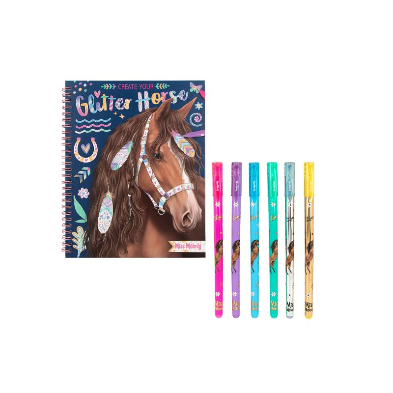 Miss Melody Crea Tus Caballos Glitter