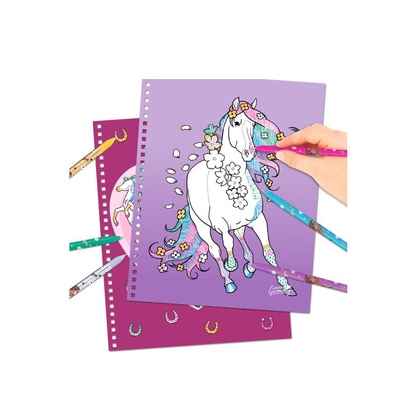 Miss Melody Crea Tus Caballos Glitter