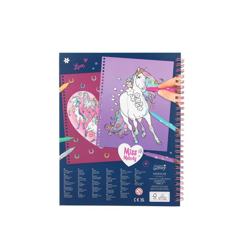 Miss Melody Crea Tus Caballos Glitter