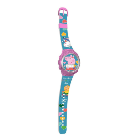 Reloj Digital Y Walkie Talkies Peppa Pig
