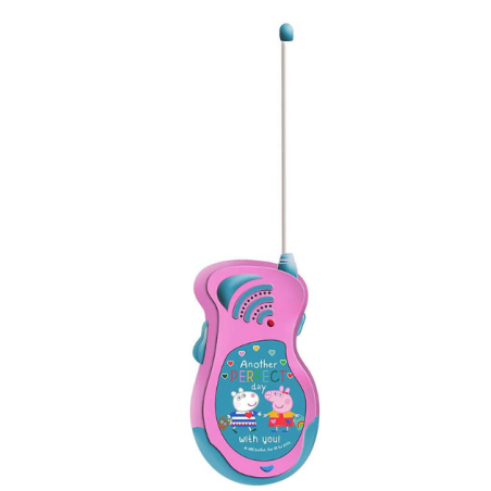 Reloj Digital Y Walkie Talkies Peppa Pig