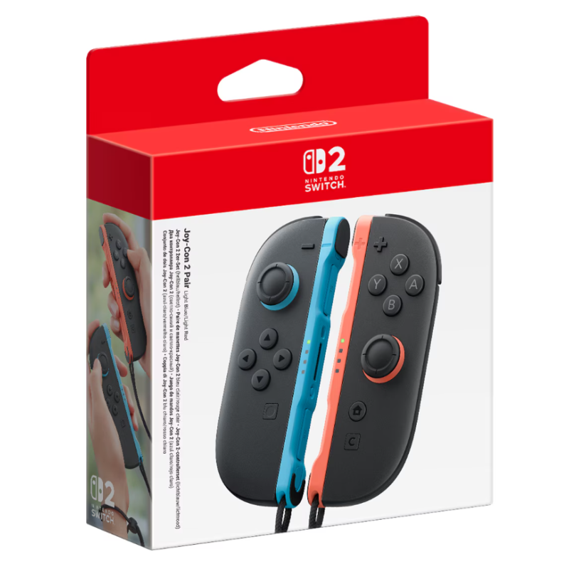 Pareja Mandos Joy-Con Switch 2 Azul Y Rojo