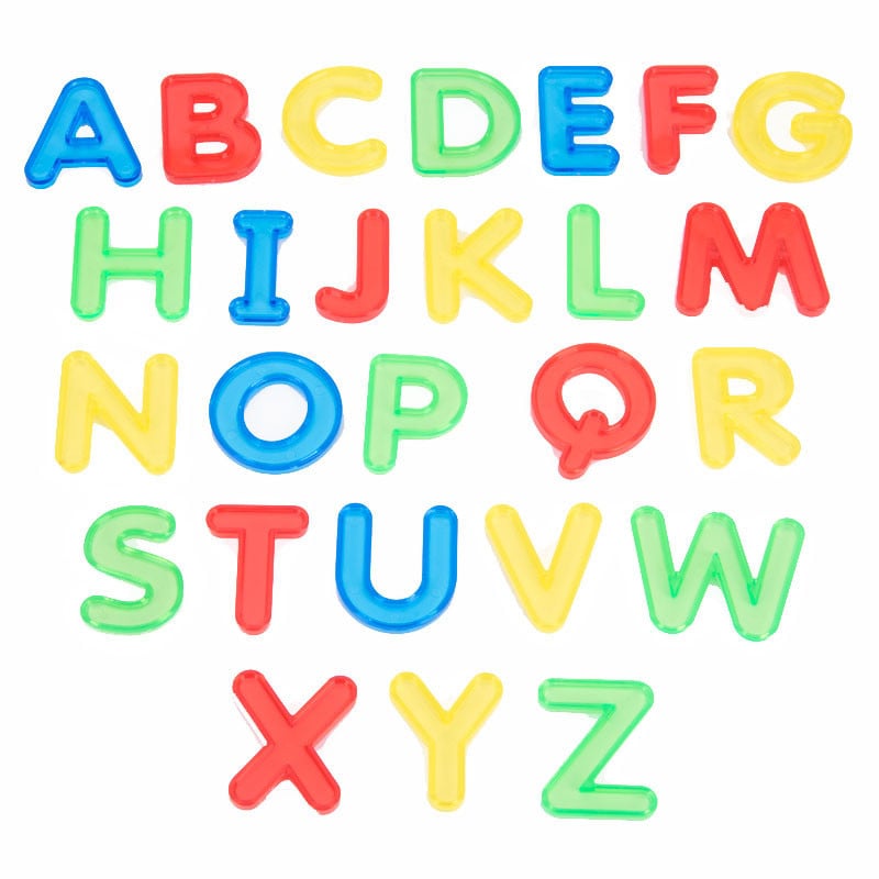 TickiT Letras Mayúsculas Translúcidas