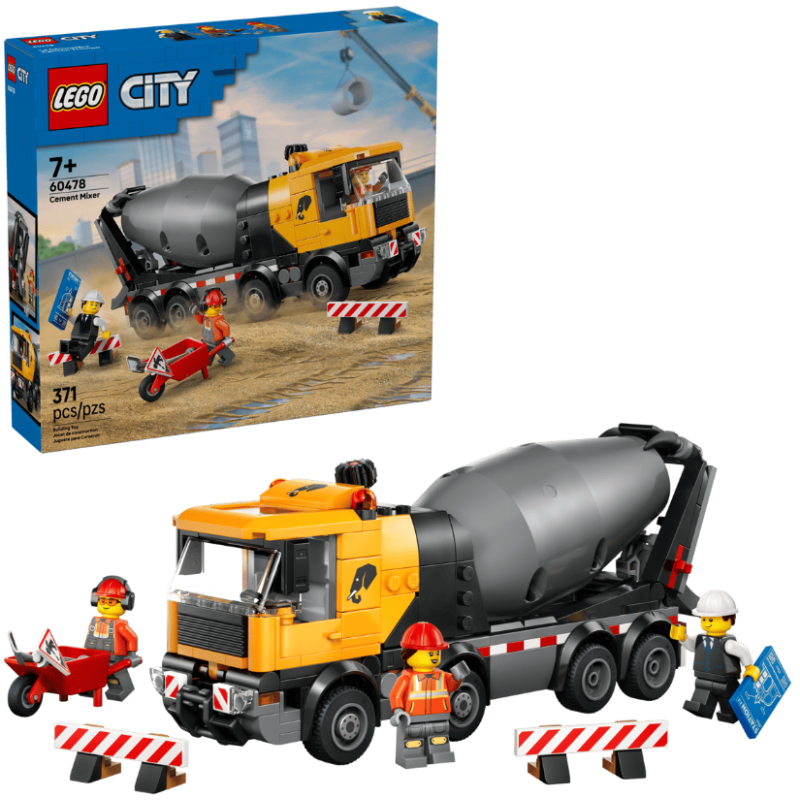 LEGO City Hormigonera 60478 De LEGO