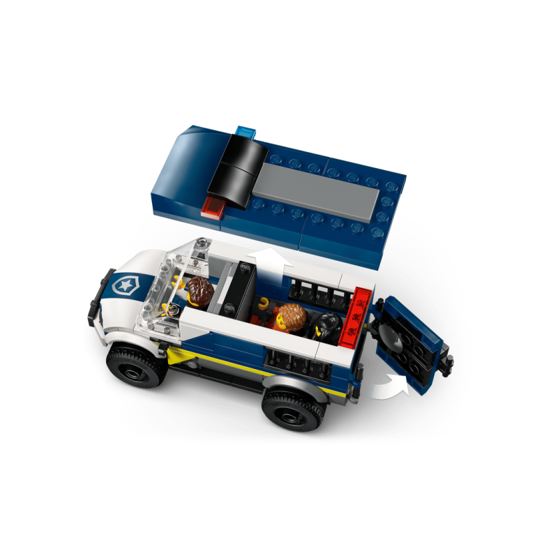 LEGO City Furgoneta De Transporte Penitenciario de Policía 60479