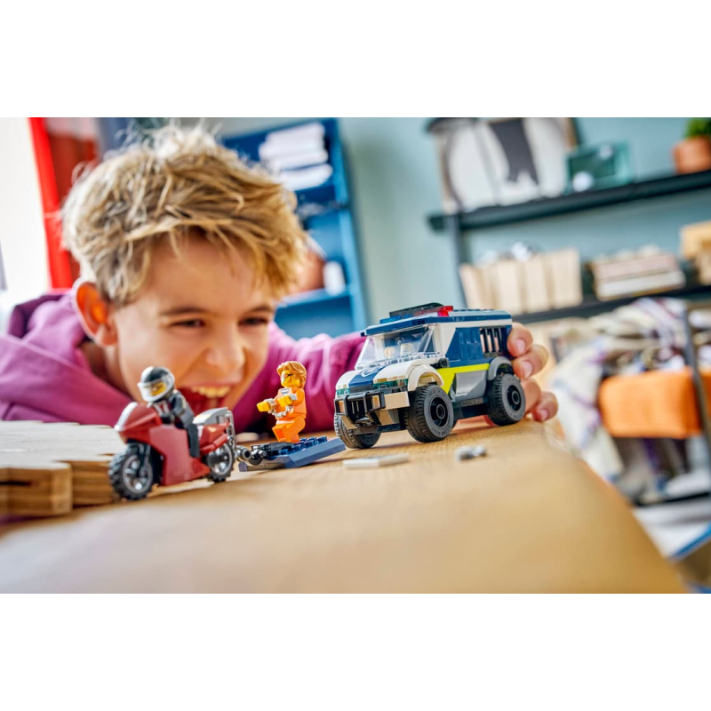 LEGO City Furgoneta De Transporte Penitenciario de Policía 60479