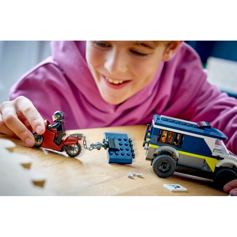 LEGO City Furgoneta De Transporte Penitenciario de Policía 60479