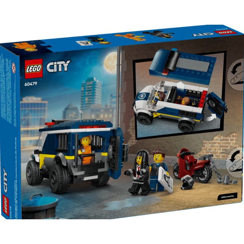 LEGO City Furgoneta De Transporte Penitenciario de Policía 60479