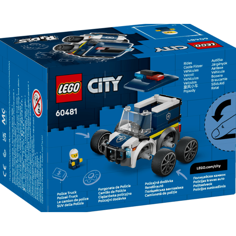 LEGO City Furgoneta De Policía 60481