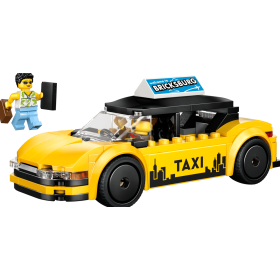 LEGO City Taxi Amarillo 60487 De LEGO 2