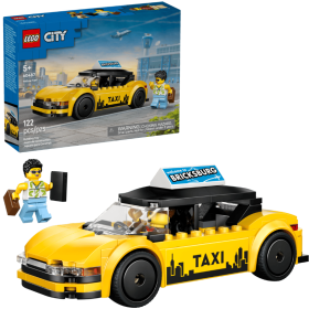 LEGO City Taxi Amarillo 60487 De LEGO