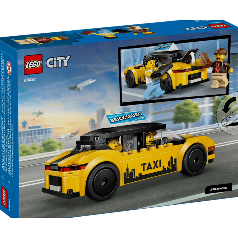 LEGO City Taxi Amarillo 60487