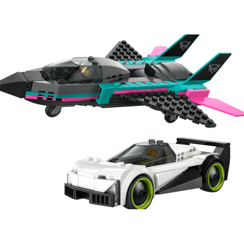 LEGO City Jet Vs Coche 60489