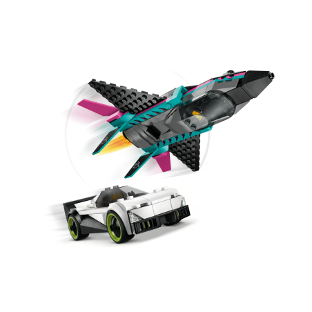 LEGO City Jet Vs Coche 60489