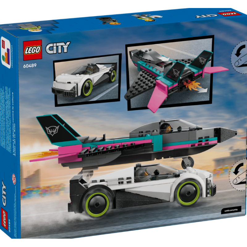 LEGO City Jet Vs Coche 60489