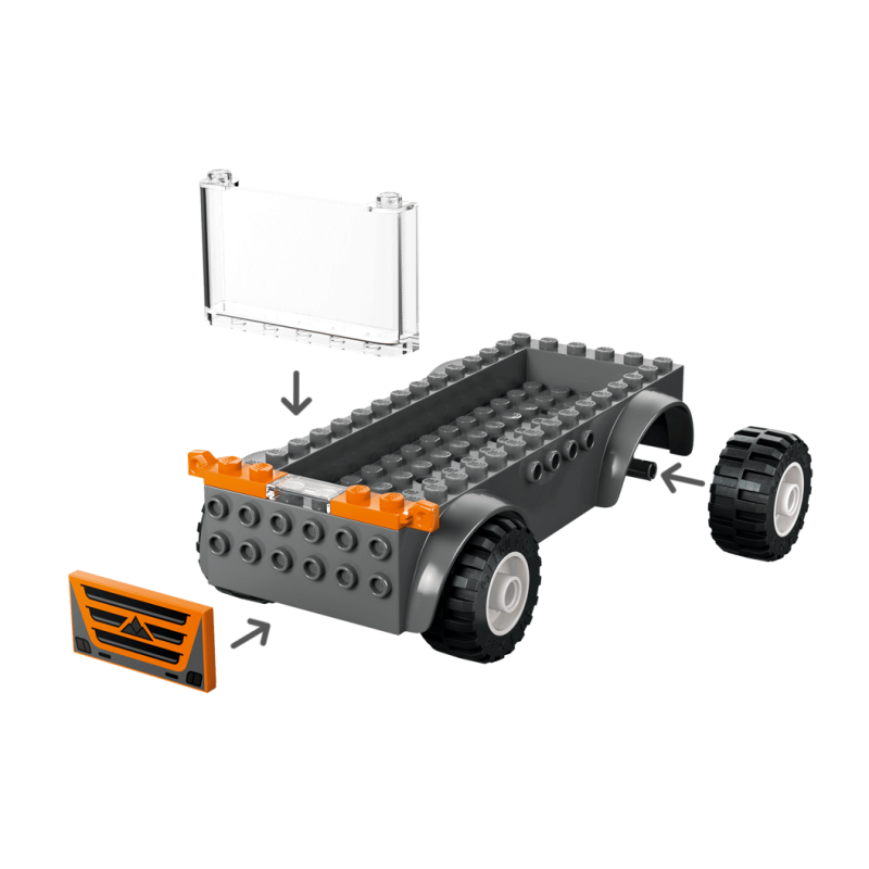 LEGO City Camión De Transporte De Motos 60491