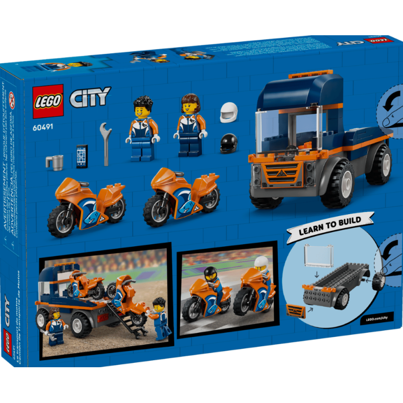 LEGO City Camión De Transporte De Motos 60491