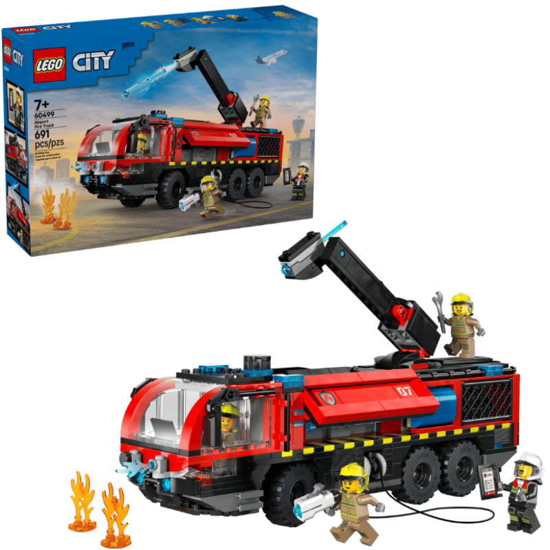 LEGO City Camión De Bomberos Aeroportuario 60499 De LEGO