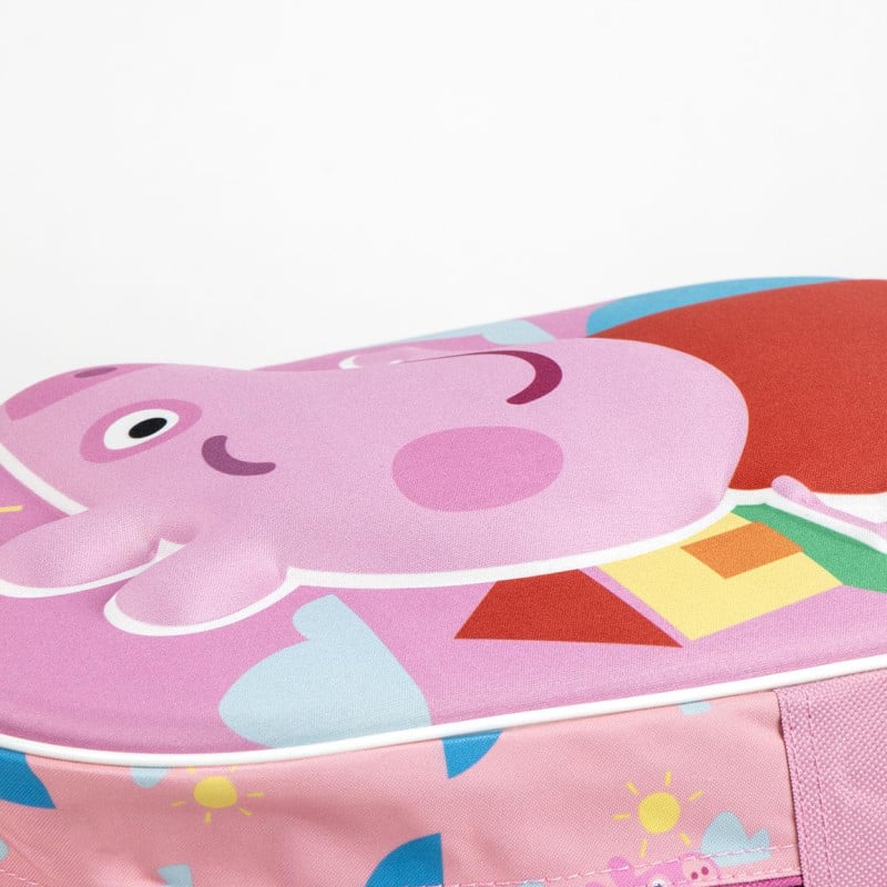 Mochila Infantil 3D Peppa Pig Relieve