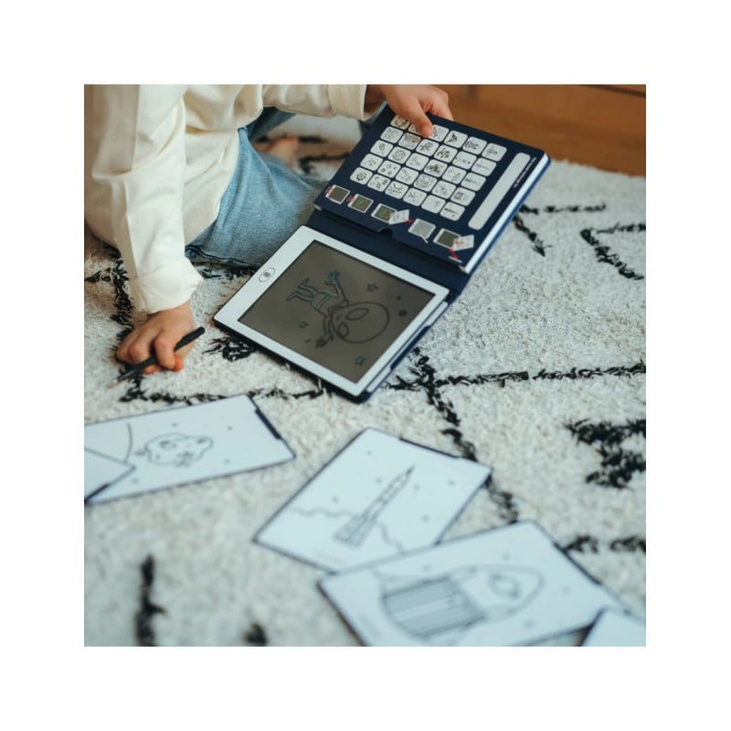 Plantillas Kidydraw Galaxia y Dinosaurios