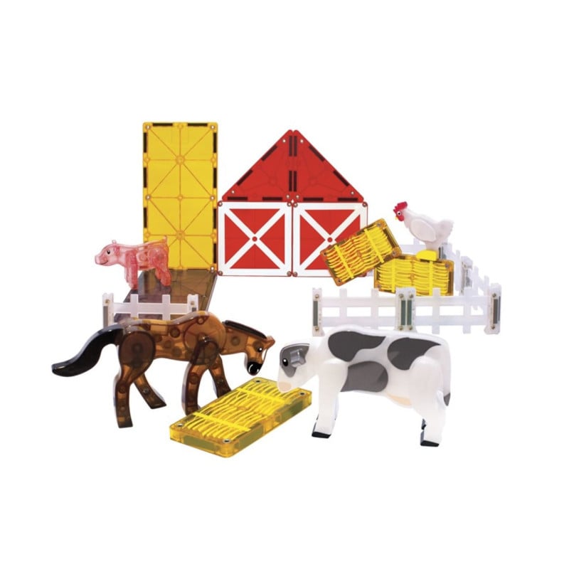 Magna Tiles Farm Animals Set 25 Piezas
