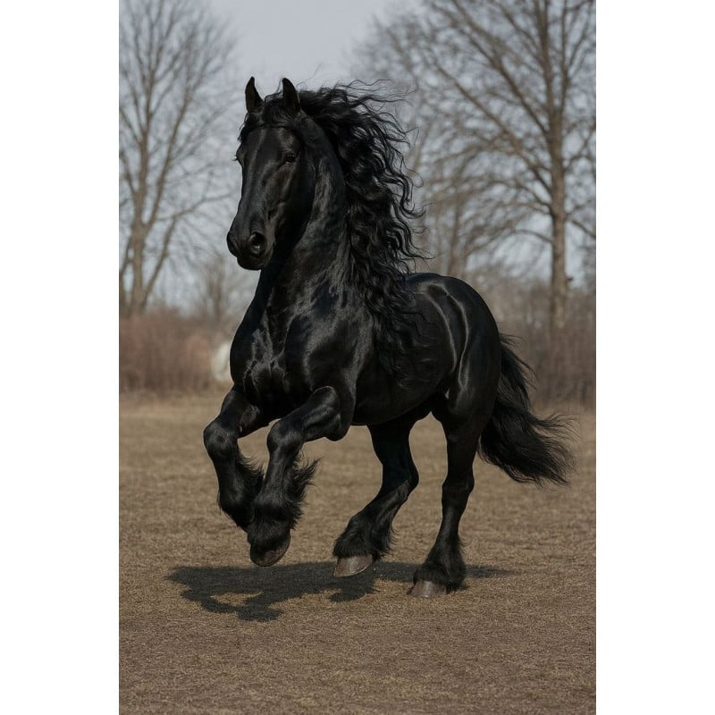 Schleich Semental Frisón