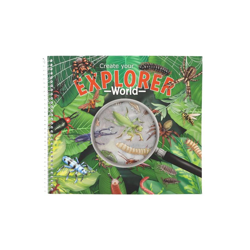 Top Model Libro De Pegatinas Relieve Explorer