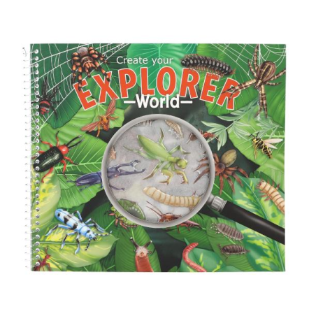 Top Model Libro De Pegatinas Relieve Explorer