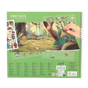 Top Model Libro De Pegatinas Relieve Explorer 2