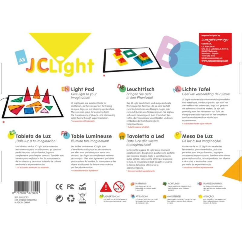Tableta De Luz JC Light A3