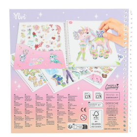 Cuaderno Con Calcomanias Ylvi 2