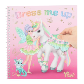 Cuaderno Con Calcomanias Ylvi