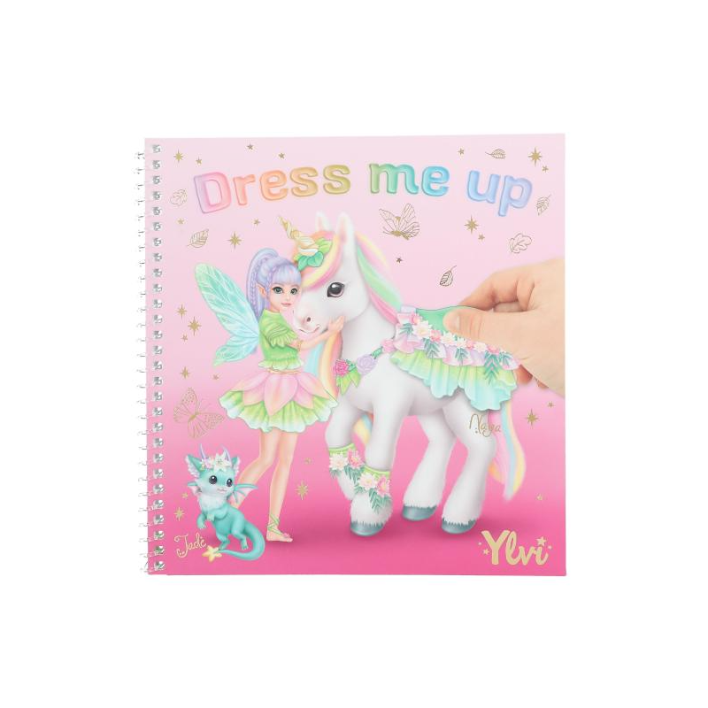 Cuaderno Con Calcomanias Ylvi