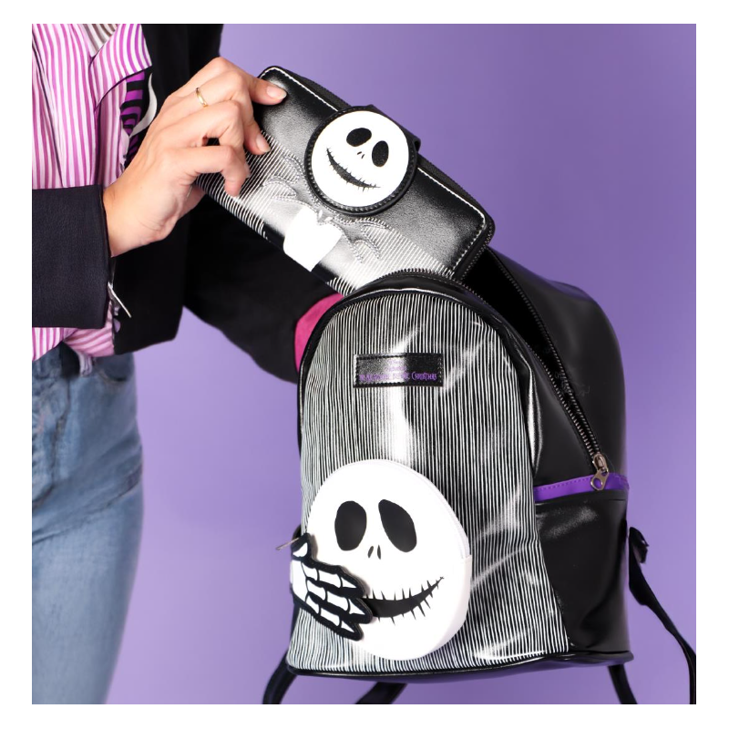 Cartera Jack Skeleton Pesadilla Antes De Navidad