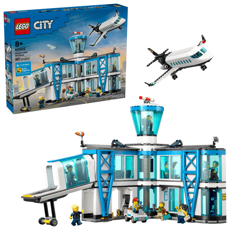 LEGO City Aeropuerto Con Avión 60502 De LEGO