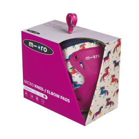 Micro Set Rodilleras Y Coderas Unicornio Talla S De Micro