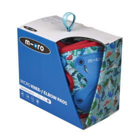 Micro Set Rodilleras Y Coderas Dinosaurio Talla S De Micro