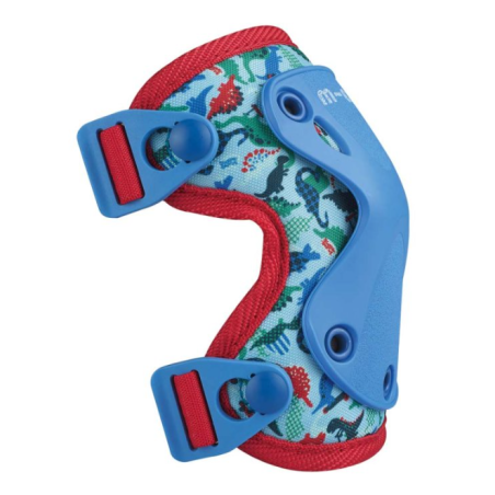Micro Set Rodilleras Y Coderas Dinosaurio Talla S