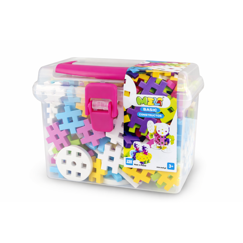 Meli Basic Pastel Constructor Travel 250 Pzs De Micro