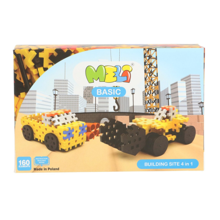 Meli Basic Construcciones 4 En 1 160 Pzs De Micro