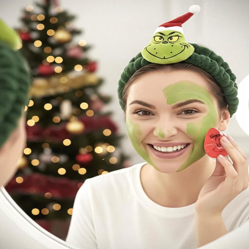 Turbante Maquillaje El Grinch