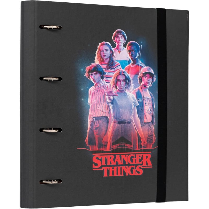 Carpeta Stranger Things 4 Anillas De Grupo Erik