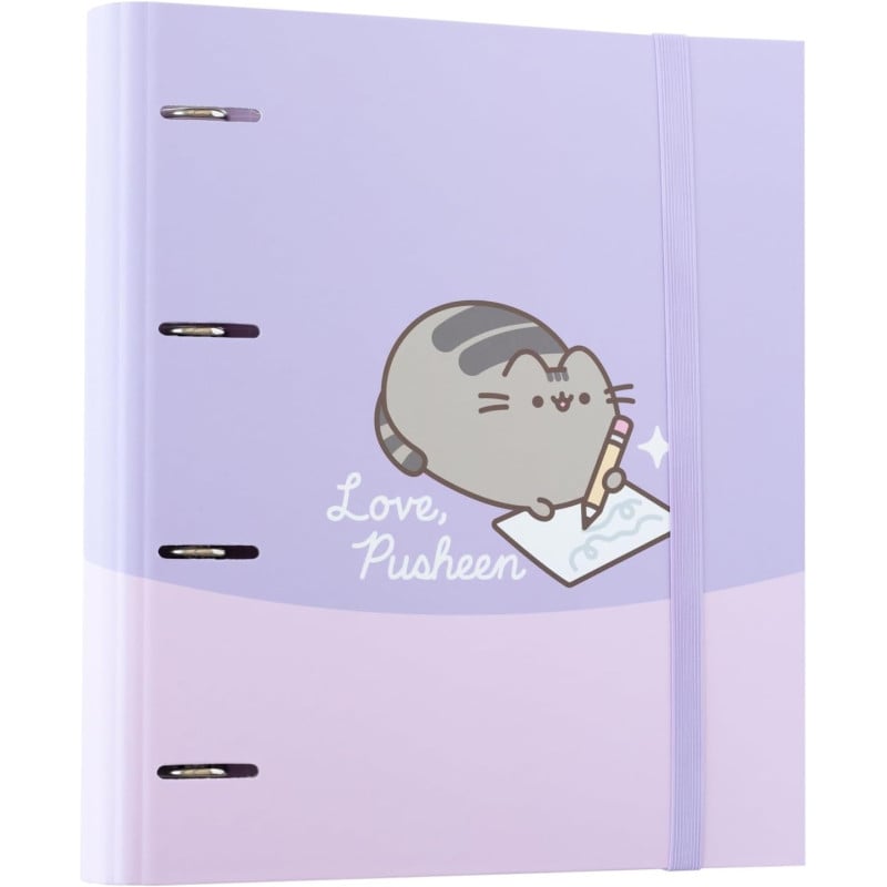 Carpeta Pusheen Moments 4 Anillas De Grupo Erik