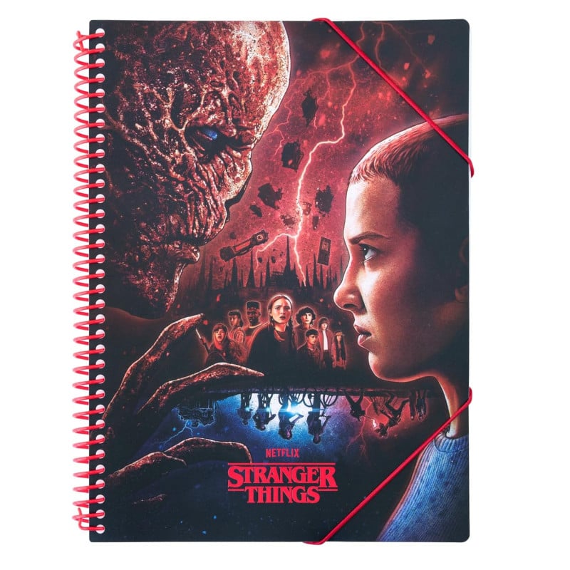 Carpeta De Fundas Stranger Things A4  De Grupo Erik