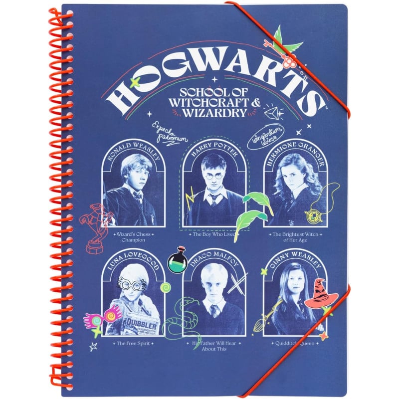 Carpeta De Fundas Harry Potter A4  De Grupo Erik