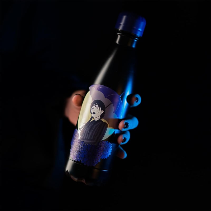 Botella Metálica Miércoles Addams 500 ML