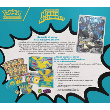 Pokémon Élite Entrenador Héroes Ascendentes