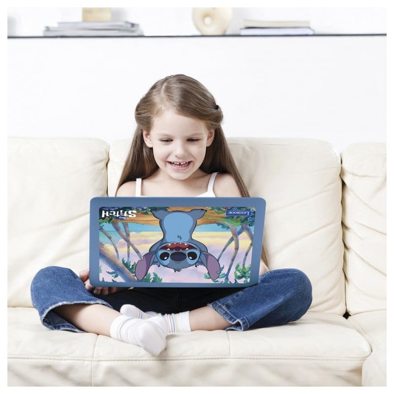 Lexibook Ordenador Portátil Biligüe Stitch