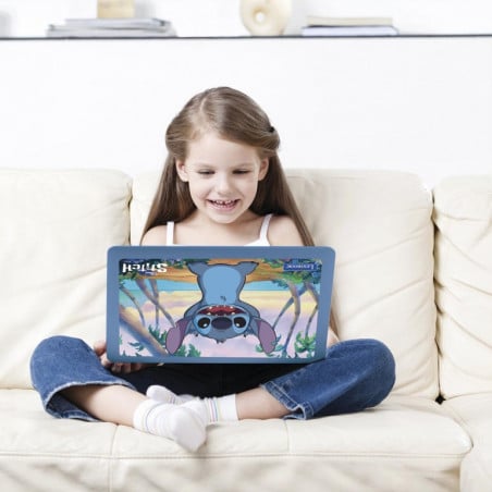 Lexibook Ordenador Portátil Biligüe Stitch